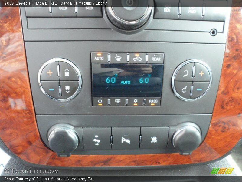 Controls of 2009 Tahoe LT XFE