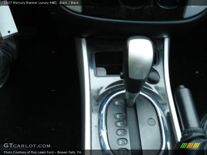 Black / Black 2007 Mercury Mariner Luxury 4WD