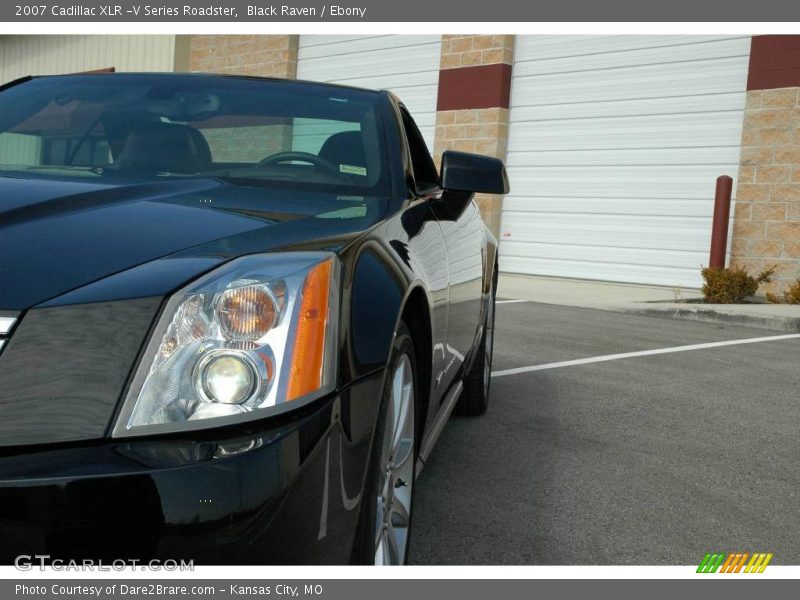 Black Raven / Ebony 2007 Cadillac XLR -V Series Roadster