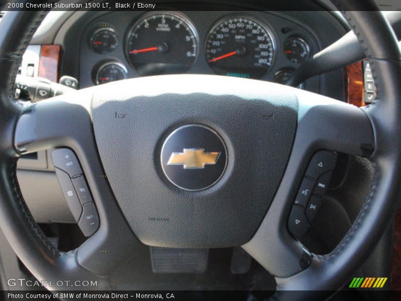 Black / Ebony 2008 Chevrolet Suburban 1500 LT
