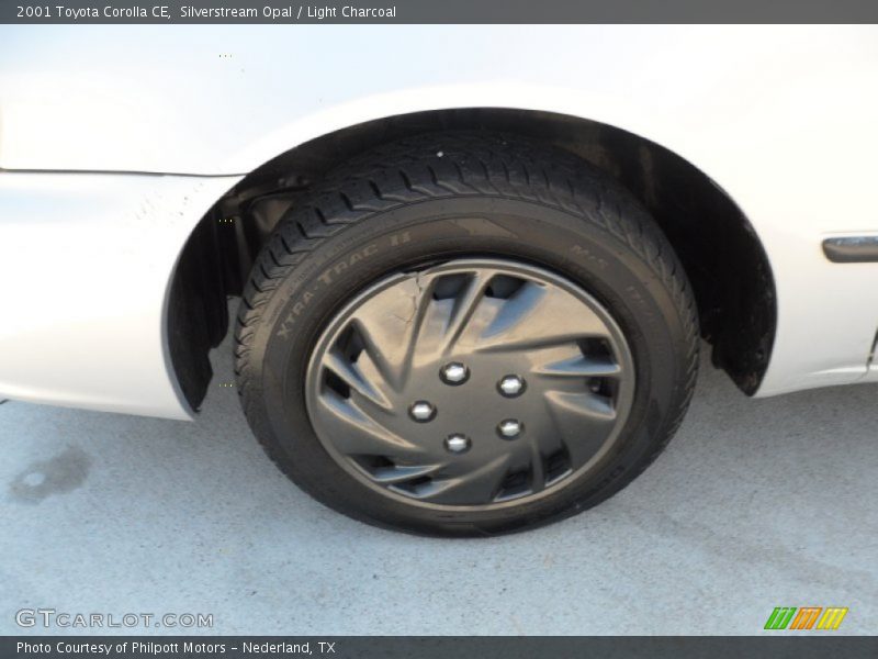 Silverstream Opal / Light Charcoal 2001 Toyota Corolla CE