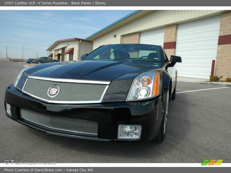 Black Raven / Ebony 2007 Cadillac XLR -V Series Roadster