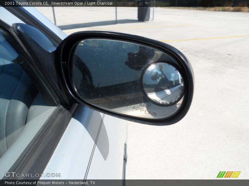 Silverstream Opal / Light Charcoal 2001 Toyota Corolla CE