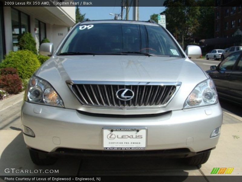 Tungsten Pearl / Black 2009 Lexus RX 350 AWD