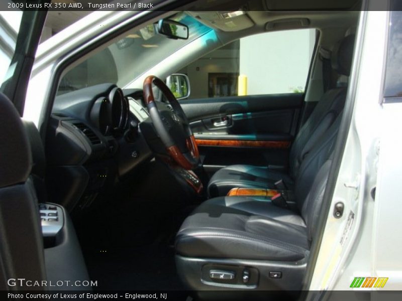 Tungsten Pearl / Black 2009 Lexus RX 350 AWD