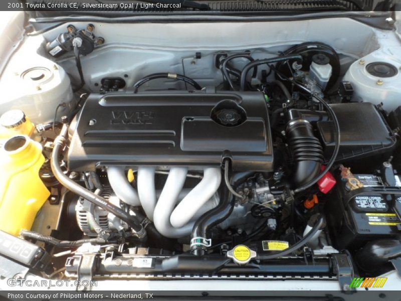 Silverstream Opal / Light Charcoal 2001 Toyota Corolla CE