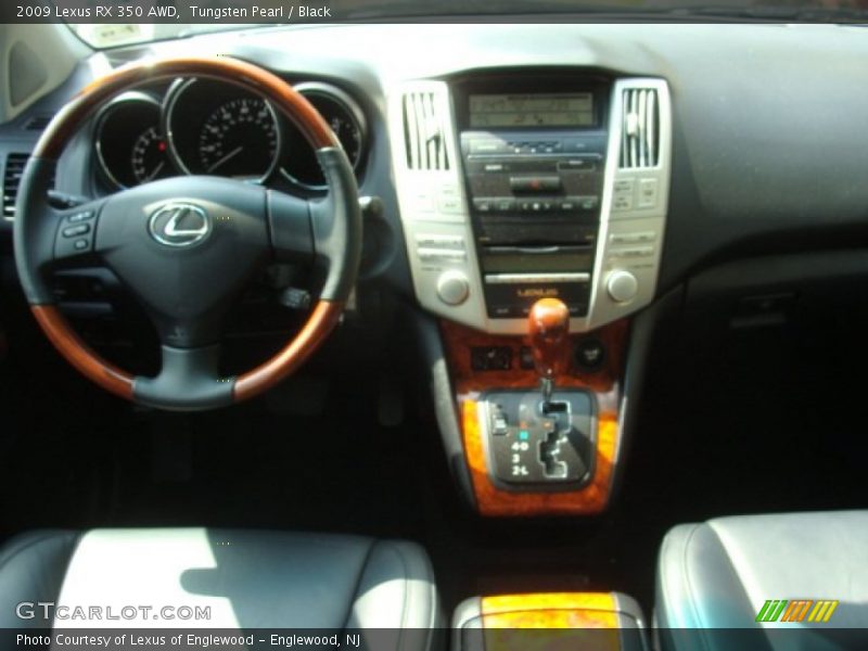 Tungsten Pearl / Black 2009 Lexus RX 350 AWD
