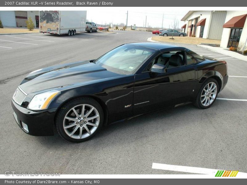 Black Raven / Ebony 2007 Cadillac XLR -V Series Roadster