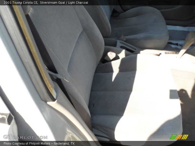Silverstream Opal / Light Charcoal 2001 Toyota Corolla CE