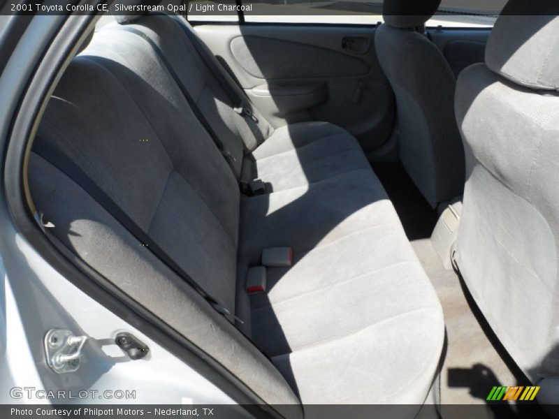 Silverstream Opal / Light Charcoal 2001 Toyota Corolla CE