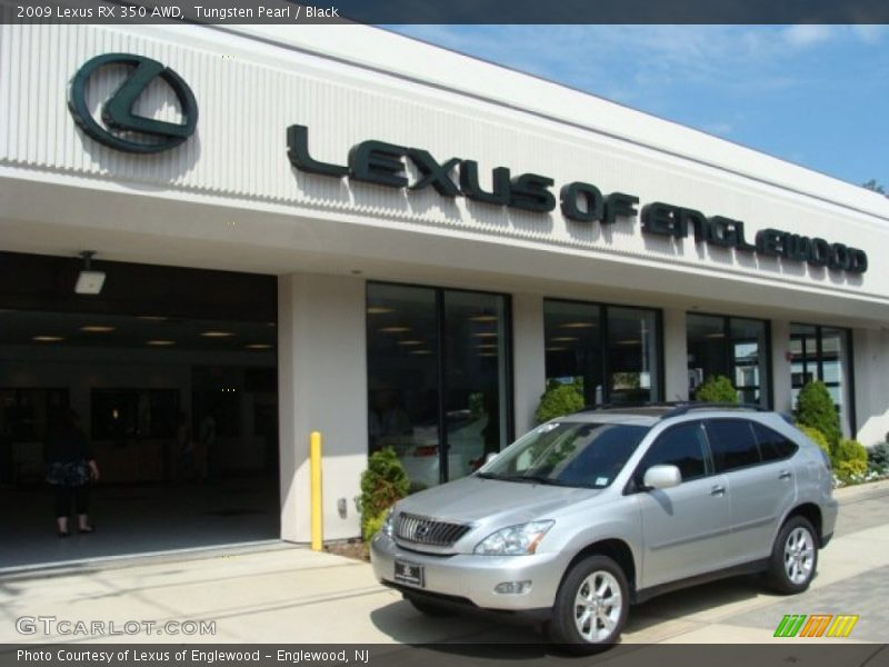 Tungsten Pearl / Black 2009 Lexus RX 350 AWD
