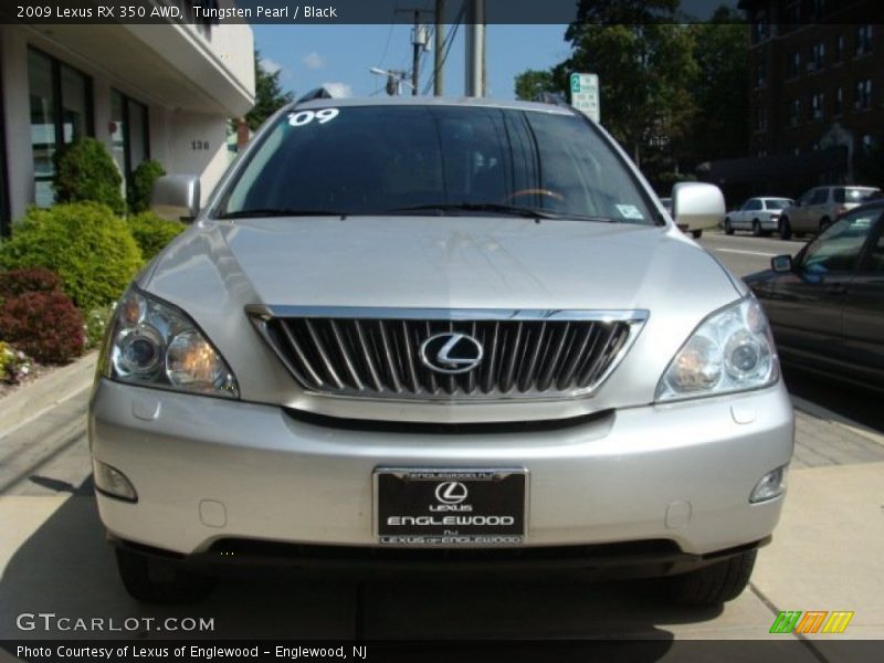 Tungsten Pearl / Black 2009 Lexus RX 350 AWD