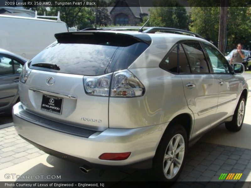 Tungsten Pearl / Black 2009 Lexus RX 350 AWD