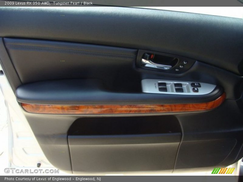 Tungsten Pearl / Black 2009 Lexus RX 350 AWD