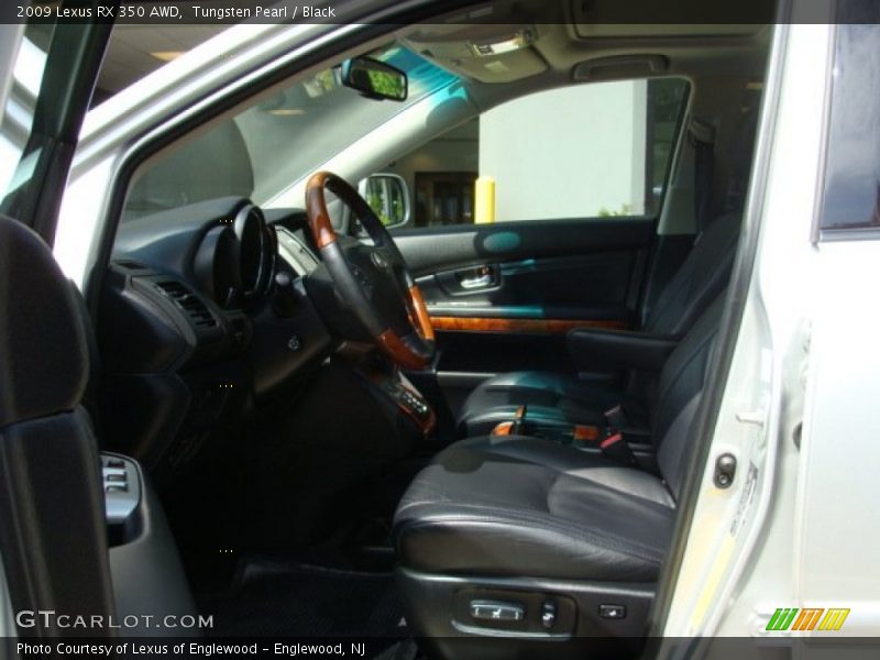 Tungsten Pearl / Black 2009 Lexus RX 350 AWD