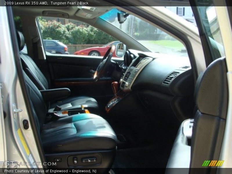 Tungsten Pearl / Black 2009 Lexus RX 350 AWD