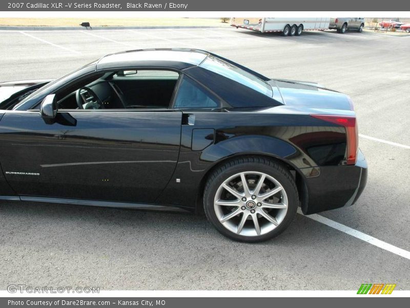 Black Raven / Ebony 2007 Cadillac XLR -V Series Roadster