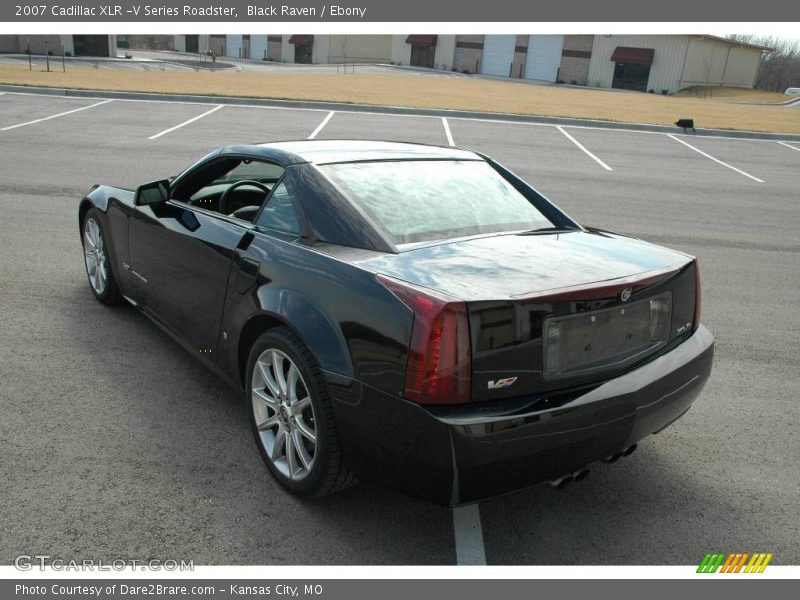 Black Raven / Ebony 2007 Cadillac XLR -V Series Roadster