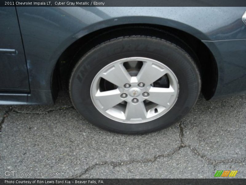 Cyber Gray Metallic / Ebony 2011 Chevrolet Impala LT