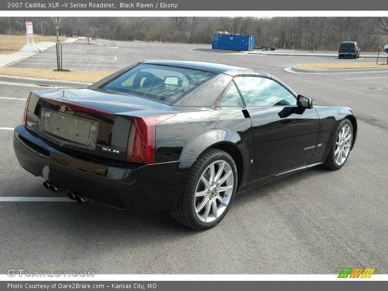 Black Raven / Ebony 2007 Cadillac XLR -V Series Roadster