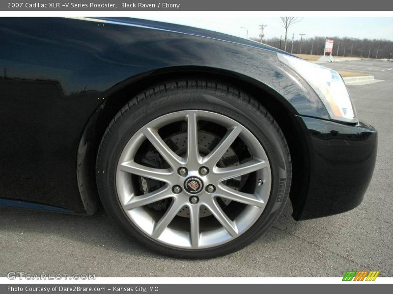 Black Raven / Ebony 2007 Cadillac XLR -V Series Roadster