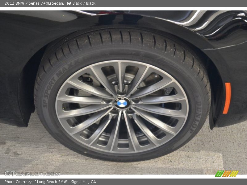  2012 7 Series 740Li Sedan Wheel