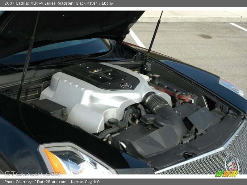 Black Raven / Ebony 2007 Cadillac XLR -V Series Roadster