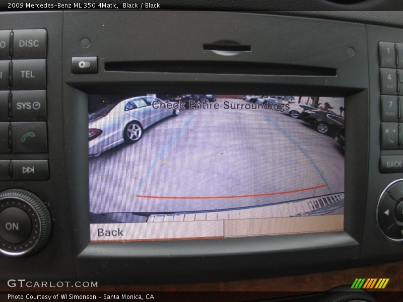 Black / Black 2009 Mercedes-Benz ML 350 4Matic