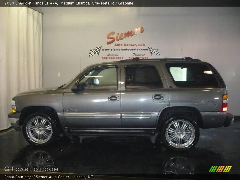 Medium Charcoal Gray Metallic / Graphite 2000 Chevrolet Tahoe LT 4x4