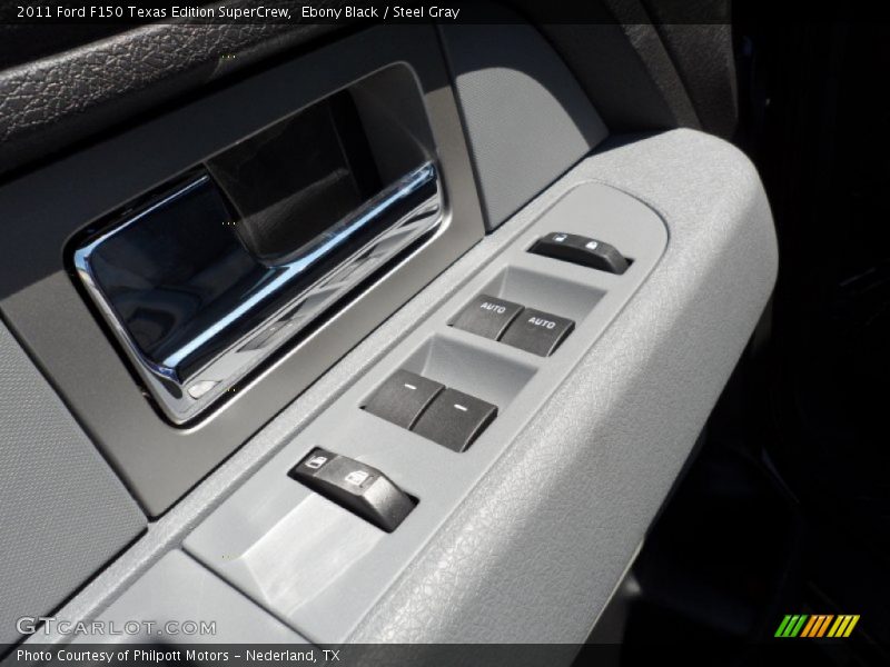 Ebony Black / Steel Gray 2011 Ford F150 Texas Edition SuperCrew