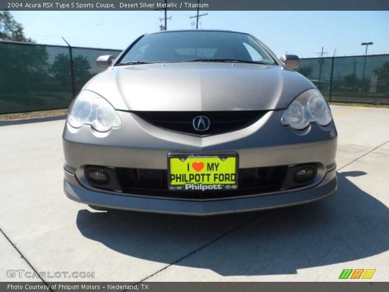 Desert Silver Metallic / Titanium 2004 Acura RSX Type S Sports Coupe