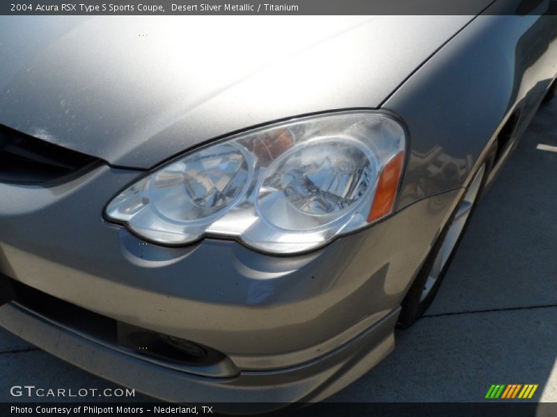 Desert Silver Metallic / Titanium 2004 Acura RSX Type S Sports Coupe
