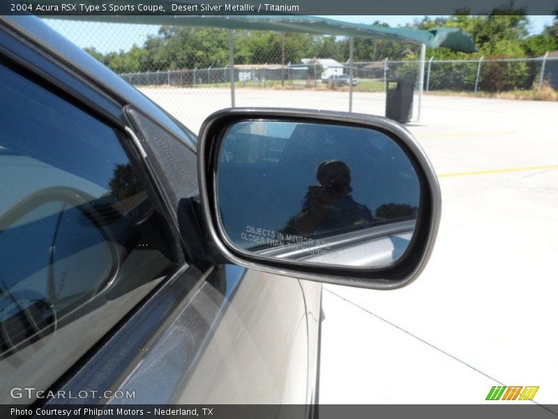Desert Silver Metallic / Titanium 2004 Acura RSX Type S Sports Coupe