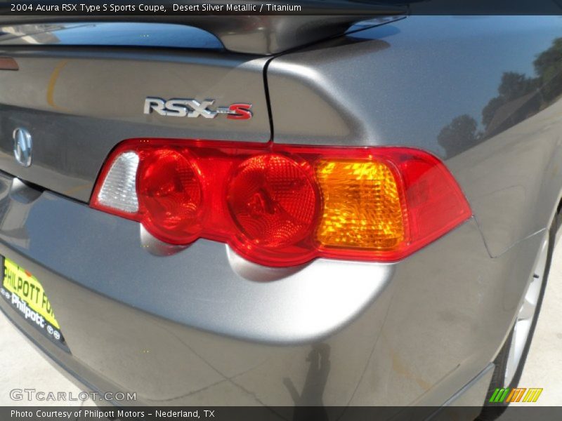 Desert Silver Metallic / Titanium 2004 Acura RSX Type S Sports Coupe