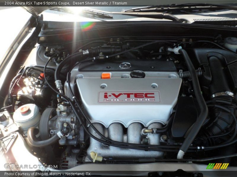  2004 RSX Type S Sports Coupe Engine - 2.0 Liter DOHC 16-Valve i-VTEC 4 Cylinder