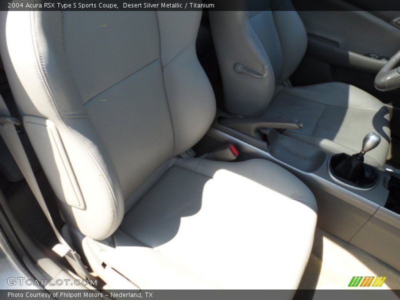  2004 RSX Type S Sports Coupe Titanium Interior