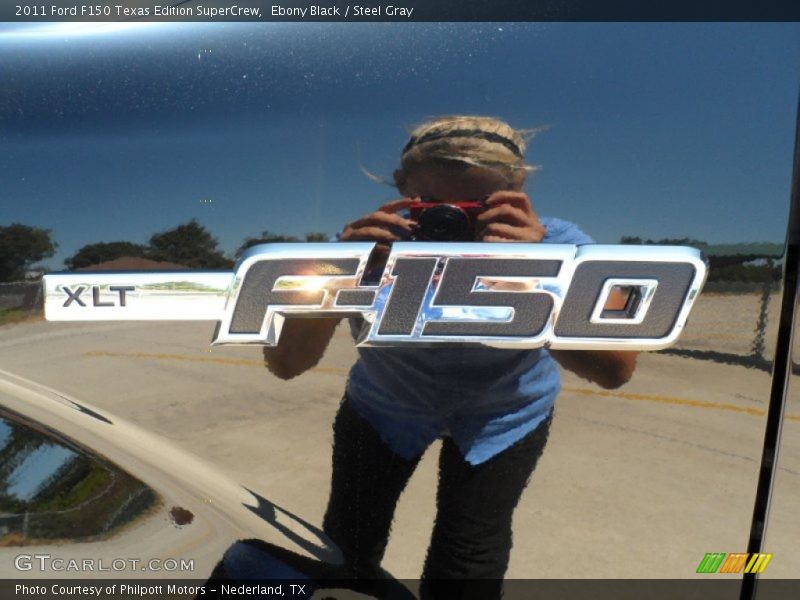 Ebony Black / Steel Gray 2011 Ford F150 Texas Edition SuperCrew