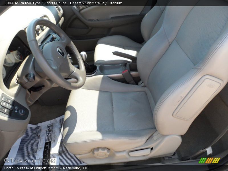  2004 RSX Type S Sports Coupe Titanium Interior