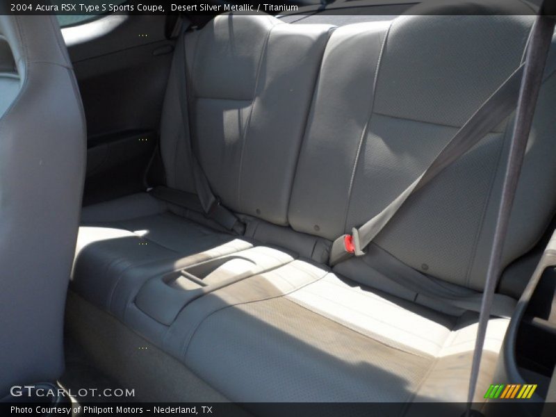  2004 RSX Type S Sports Coupe Titanium Interior