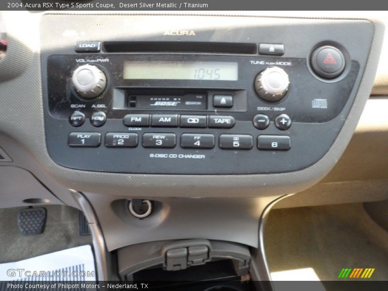 Audio System of 2004 RSX Type S Sports Coupe