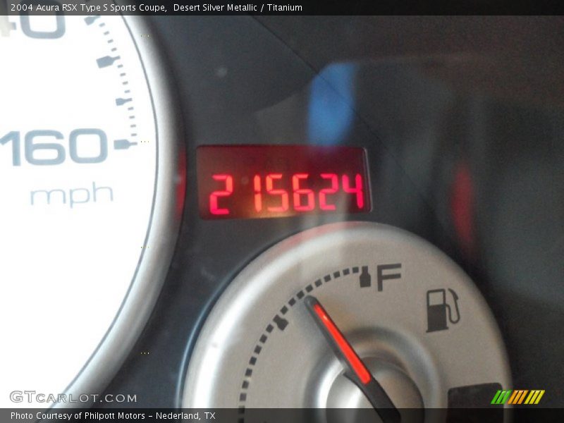 Desert Silver Metallic / Titanium 2004 Acura RSX Type S Sports Coupe