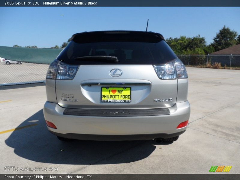 Millenium Silver Metallic / Black 2005 Lexus RX 330