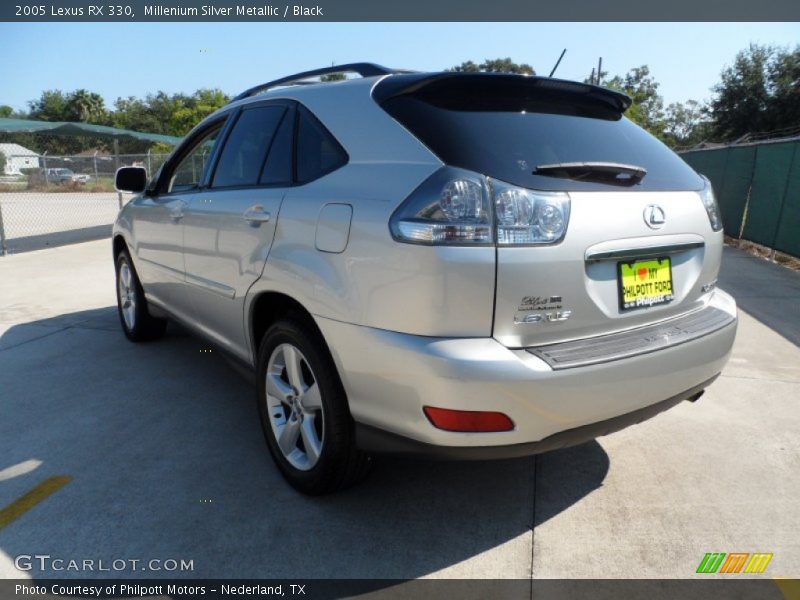 Millenium Silver Metallic / Black 2005 Lexus RX 330