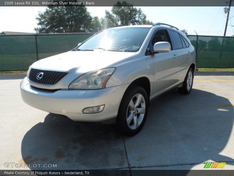 Millenium Silver Metallic / Black 2005 Lexus RX 330
