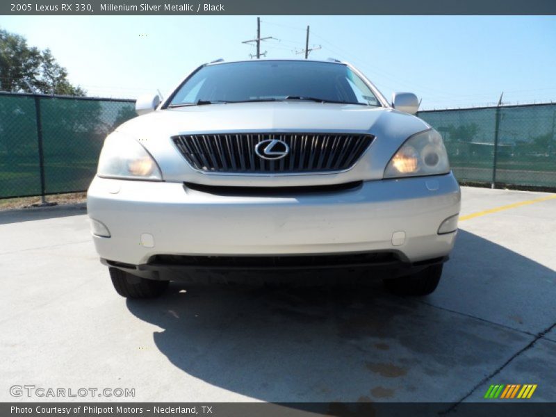 Millenium Silver Metallic / Black 2005 Lexus RX 330