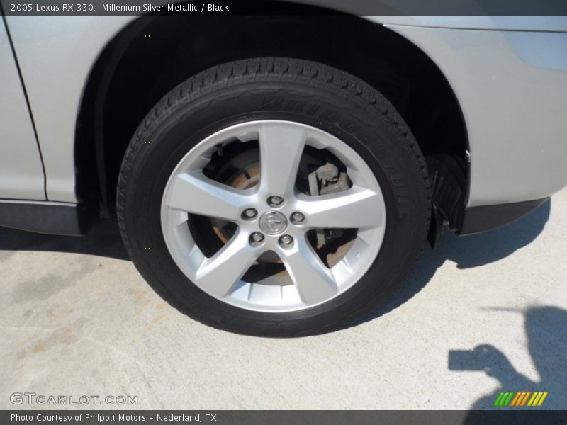 Millenium Silver Metallic / Black 2005 Lexus RX 330