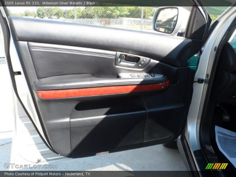 Millenium Silver Metallic / Black 2005 Lexus RX 330