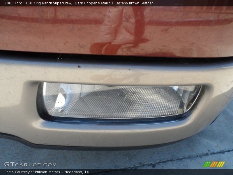 Dark Copper Metallic / Castano Brown Leather 2005 Ford F150 King Ranch SuperCrew