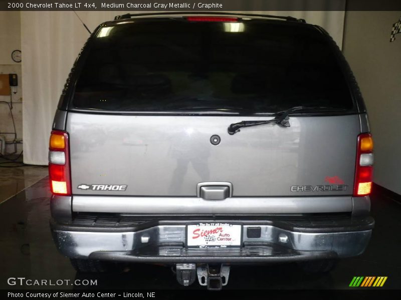 Medium Charcoal Gray Metallic / Graphite 2000 Chevrolet Tahoe LT 4x4