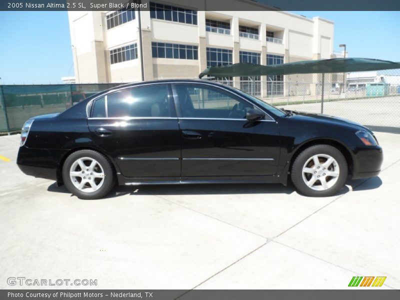 Super Black / Blond 2005 Nissan Altima 2.5 SL